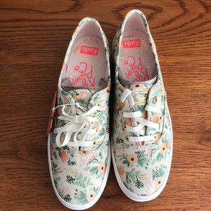 Keds Limited Edition- Rifle Paper Co. NWT
